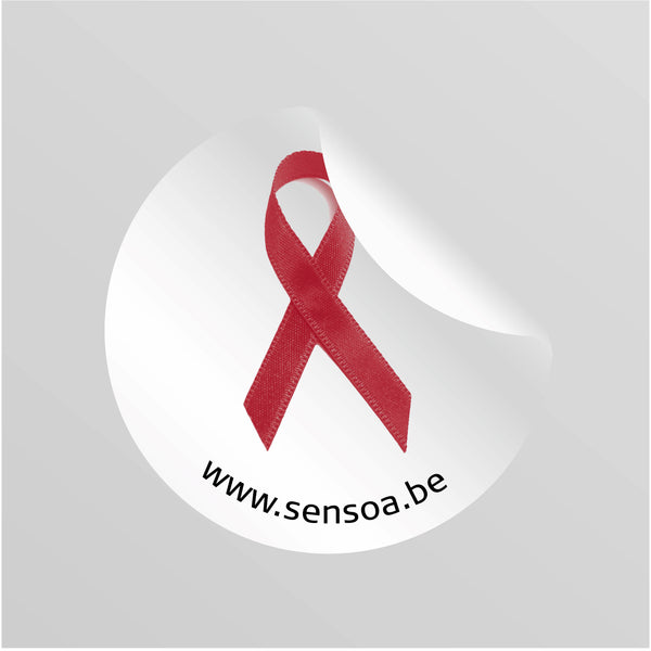 Rode lintjes (sticker)