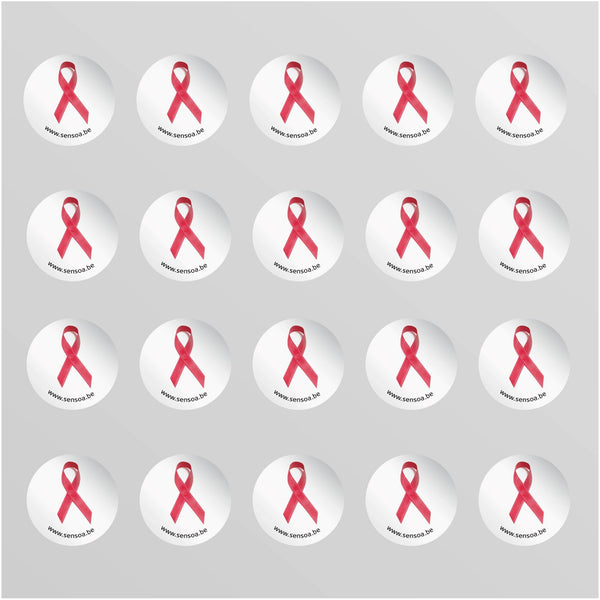 Rode lintjes (sticker)